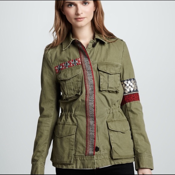 Anthropologie Jackets & Blazers - 💓HP💓[Sachin + Babi] Denham Embroidered Jacket